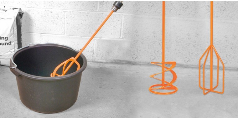 Mixing Paddles - Plaster Mixing Paddles | REFINA